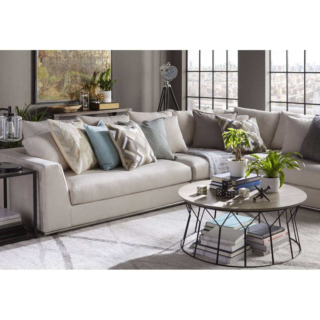 Metalkart Special Spacious Round Coffee Table