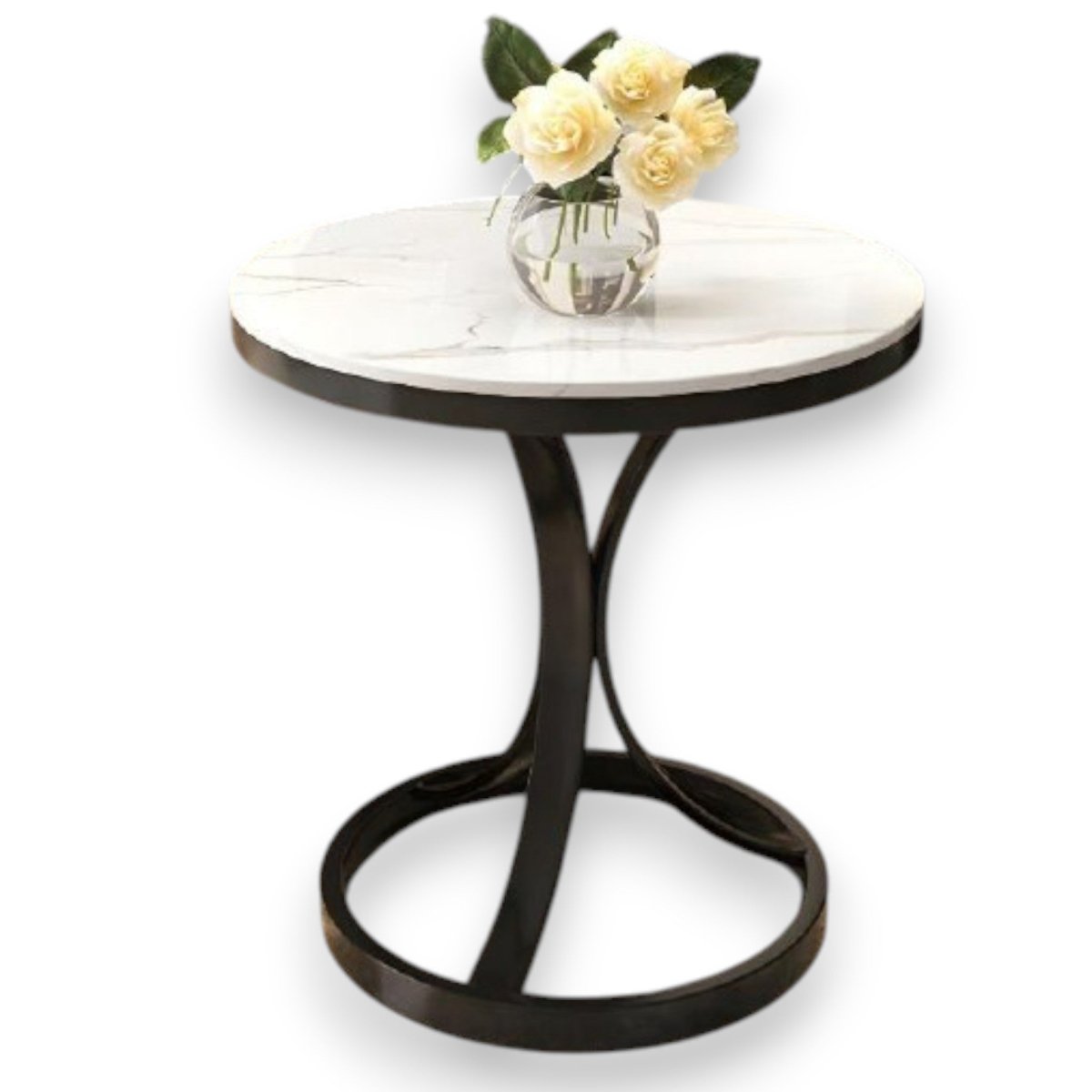 Metalkart Special The Aria Pedestal End Table