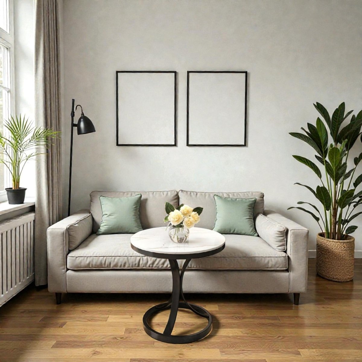 Metalkart Special The Aria Pedestal End Table