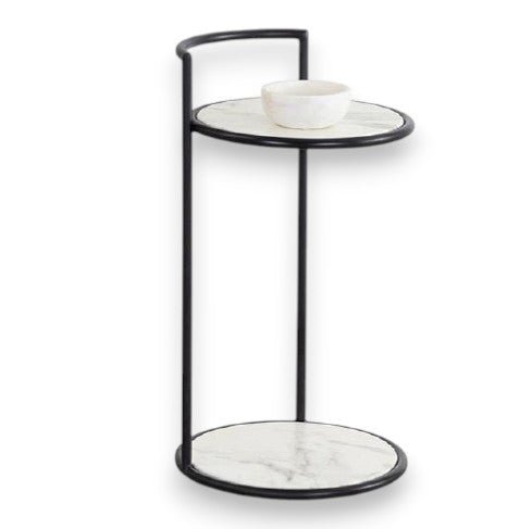 Metalkart Special The Duet Tiered Side Table