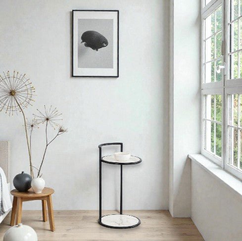 Metalkart Special The Duet Tiered Side Table