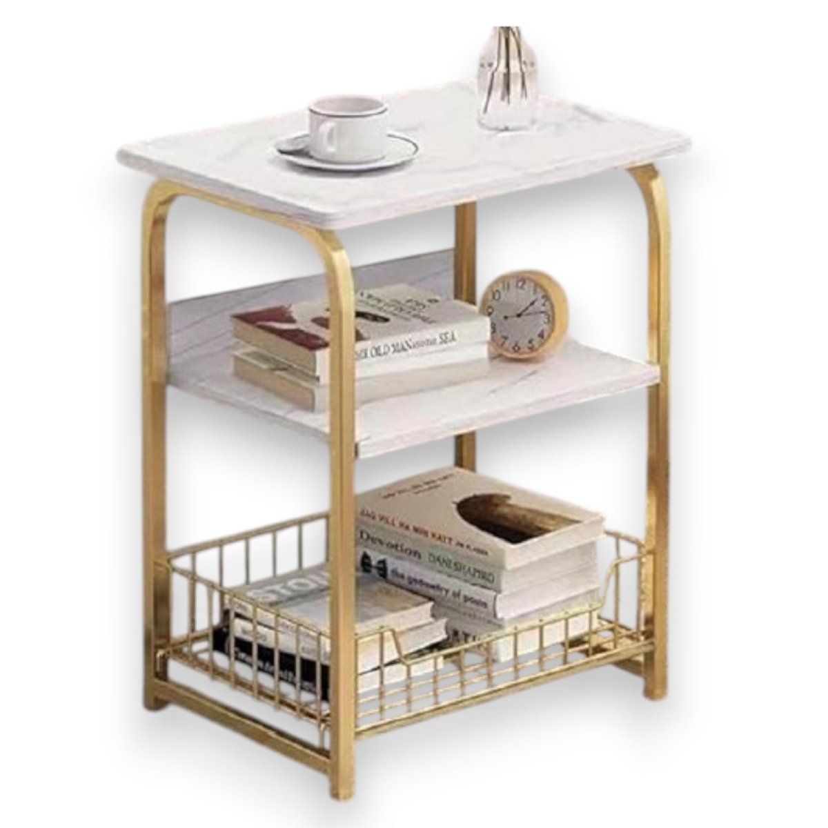 Metalkart Special The Gilded Book Nook 3 - Shelf Organizer