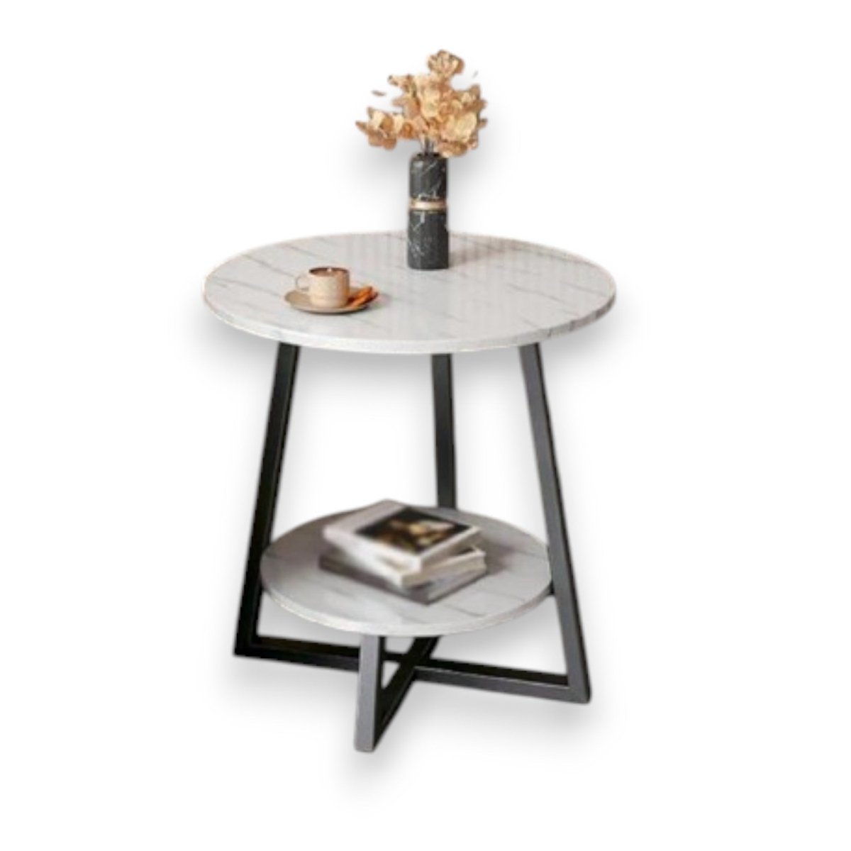 Metalkart Special The Horizon Circular Display Nightstand