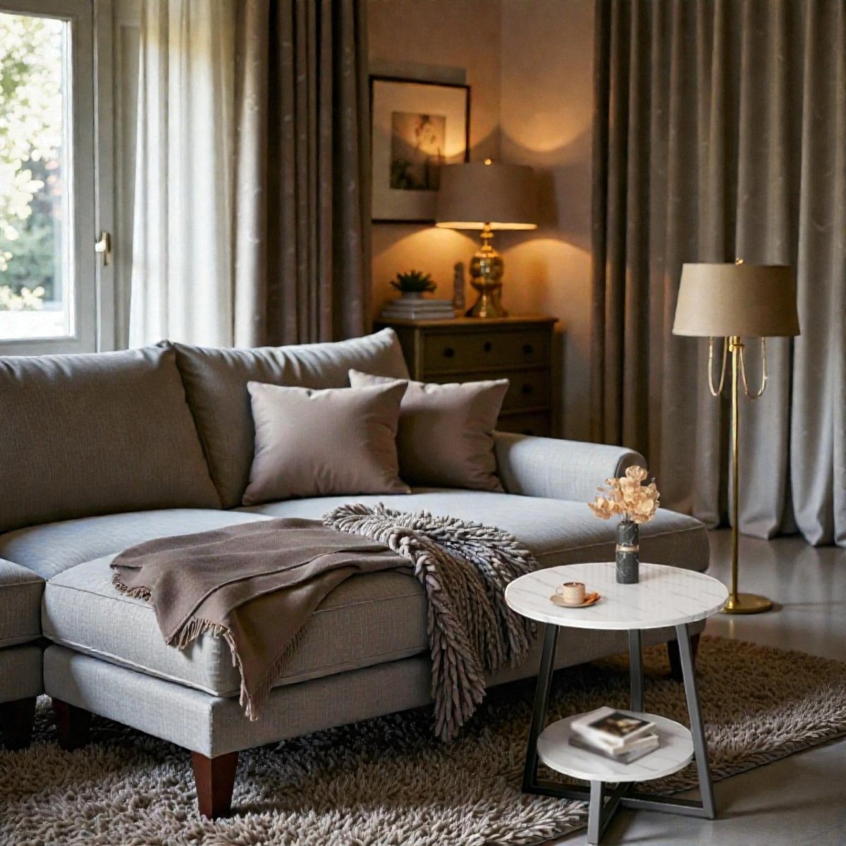 Metalkart Special The Horizon Circular Display Nightstand