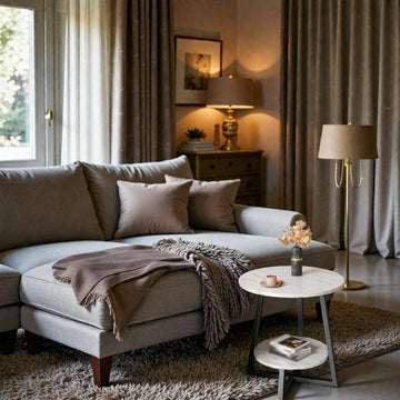 Metalkart Special The Horizon Circular Display Nightstand