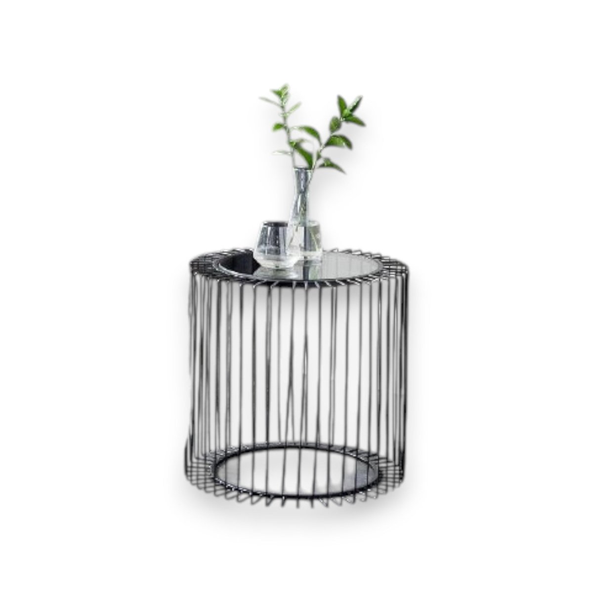Metalkart Special The Noir Spindle End Table