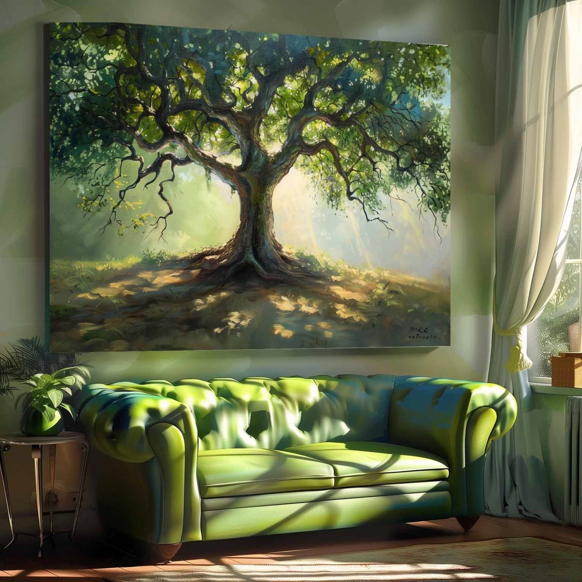 Metalkart Special The Tree Of Life Canvas Wall Art (36 x 24 Inches)