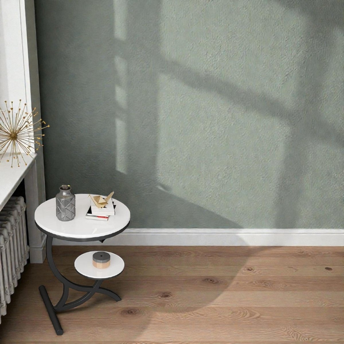 Metalkart Special Two - Tier High - Gloss Side Table