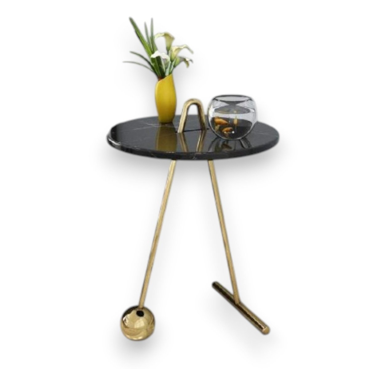 Metallic Circe Glamour Storage SS Table