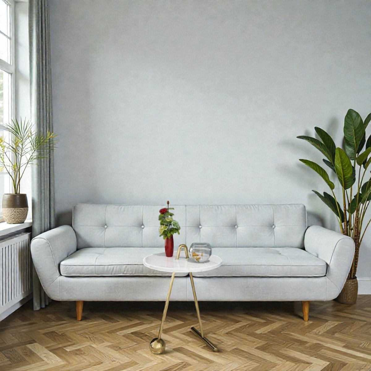 Metallic Circe Glamour Storage SS Table