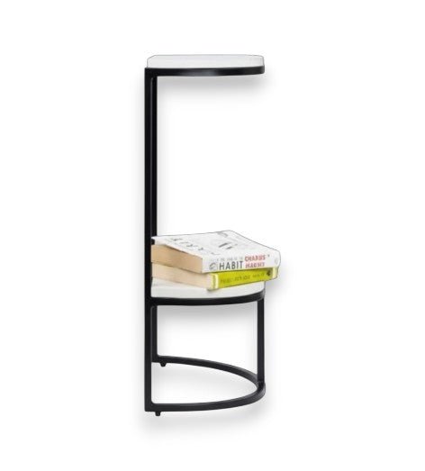 Metallic Lumiere Sofa End Table