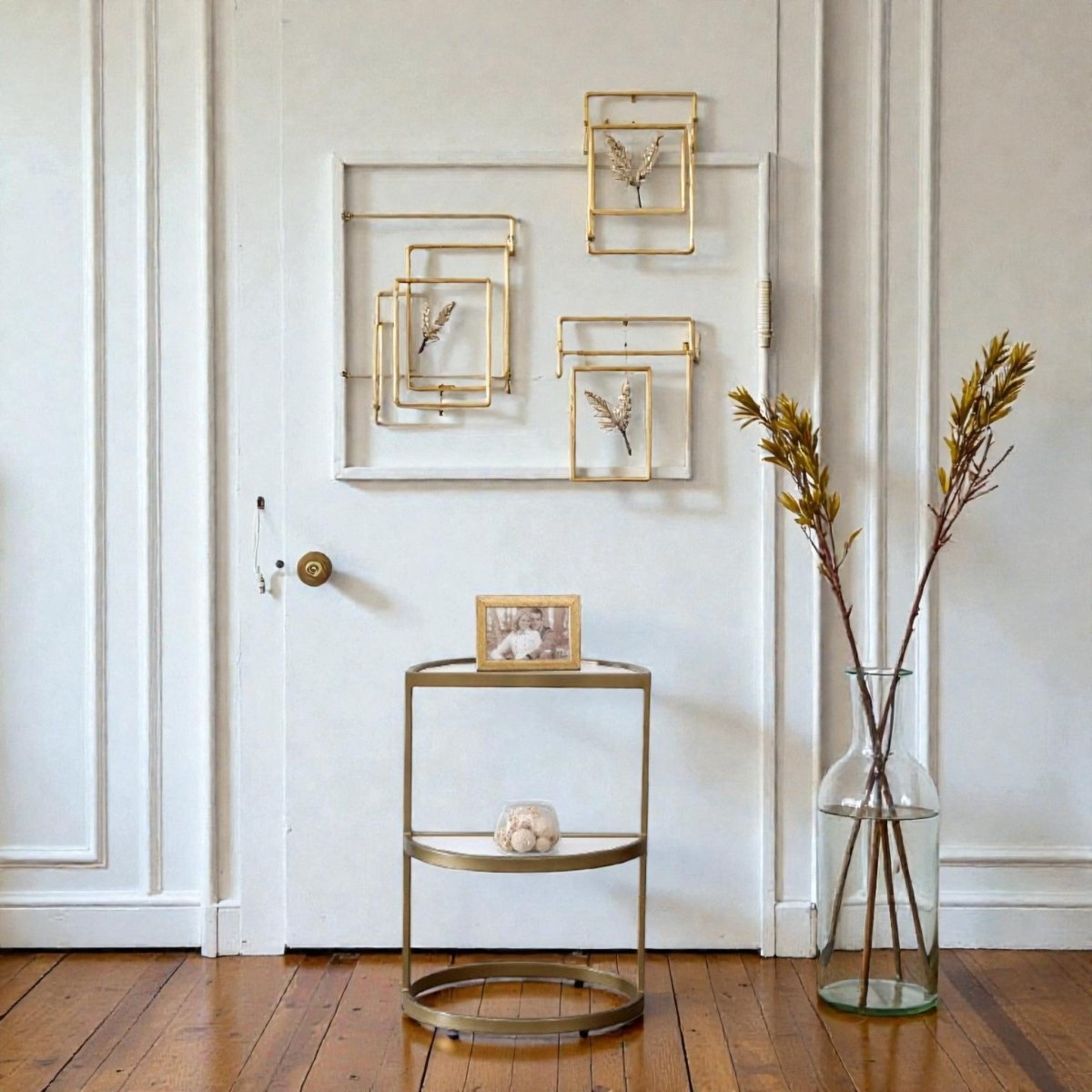 Metallic Sofa C - Table