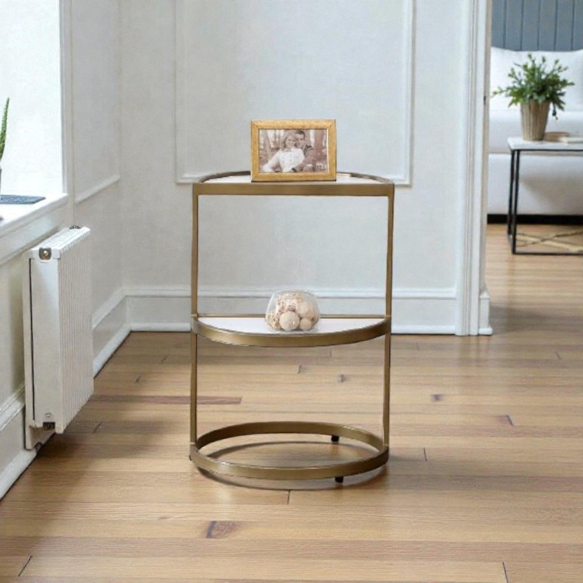 Metallic Sofa C - Table