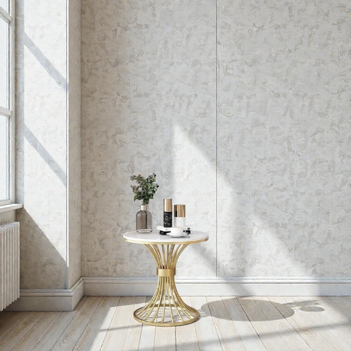 Metallic The Auric Cage Side Table