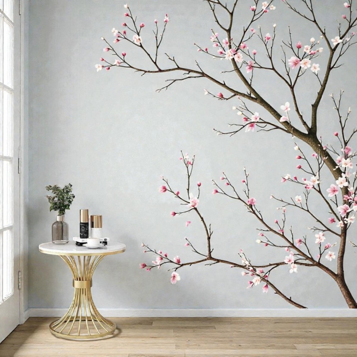 Metallic The Auric Cage Side Table