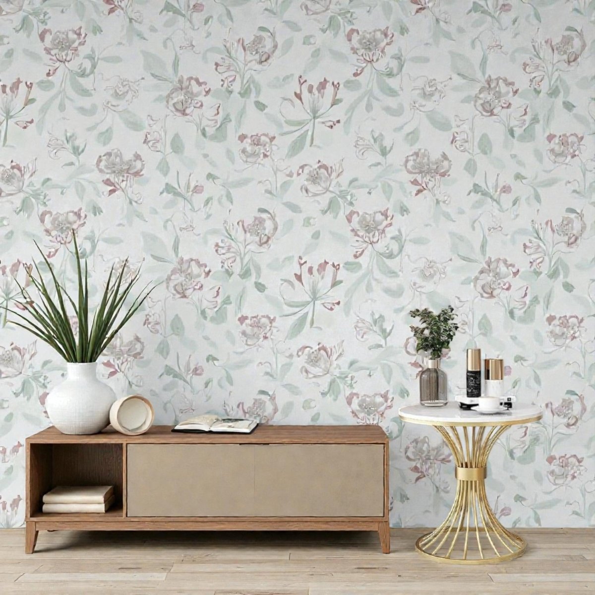 Metallic The Auric Cage Side Table