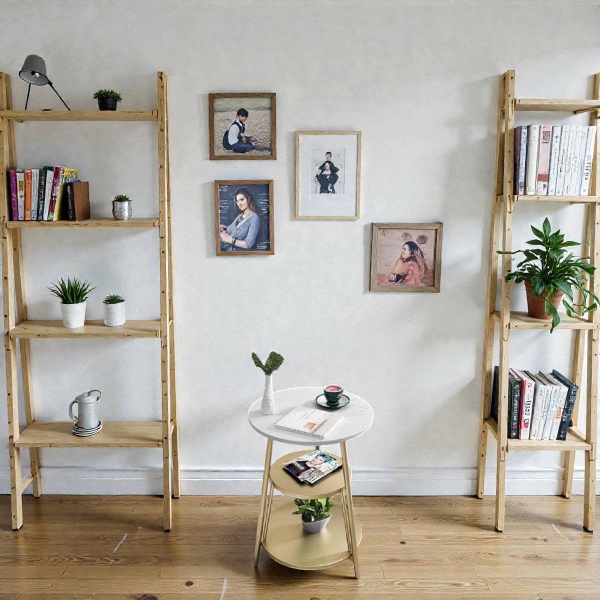 Metallic Verona Stacked Accent Table
