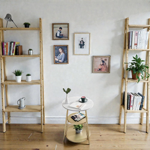 Metallic Verona Stacked Accent Table