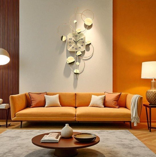 Metropolitan" Luxury Wall Clock (36 x 20 Inches)