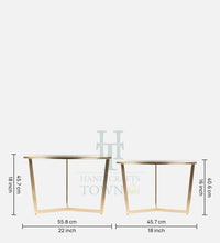 Thumbnail for Mid - Century Modern Round Nesting Tables