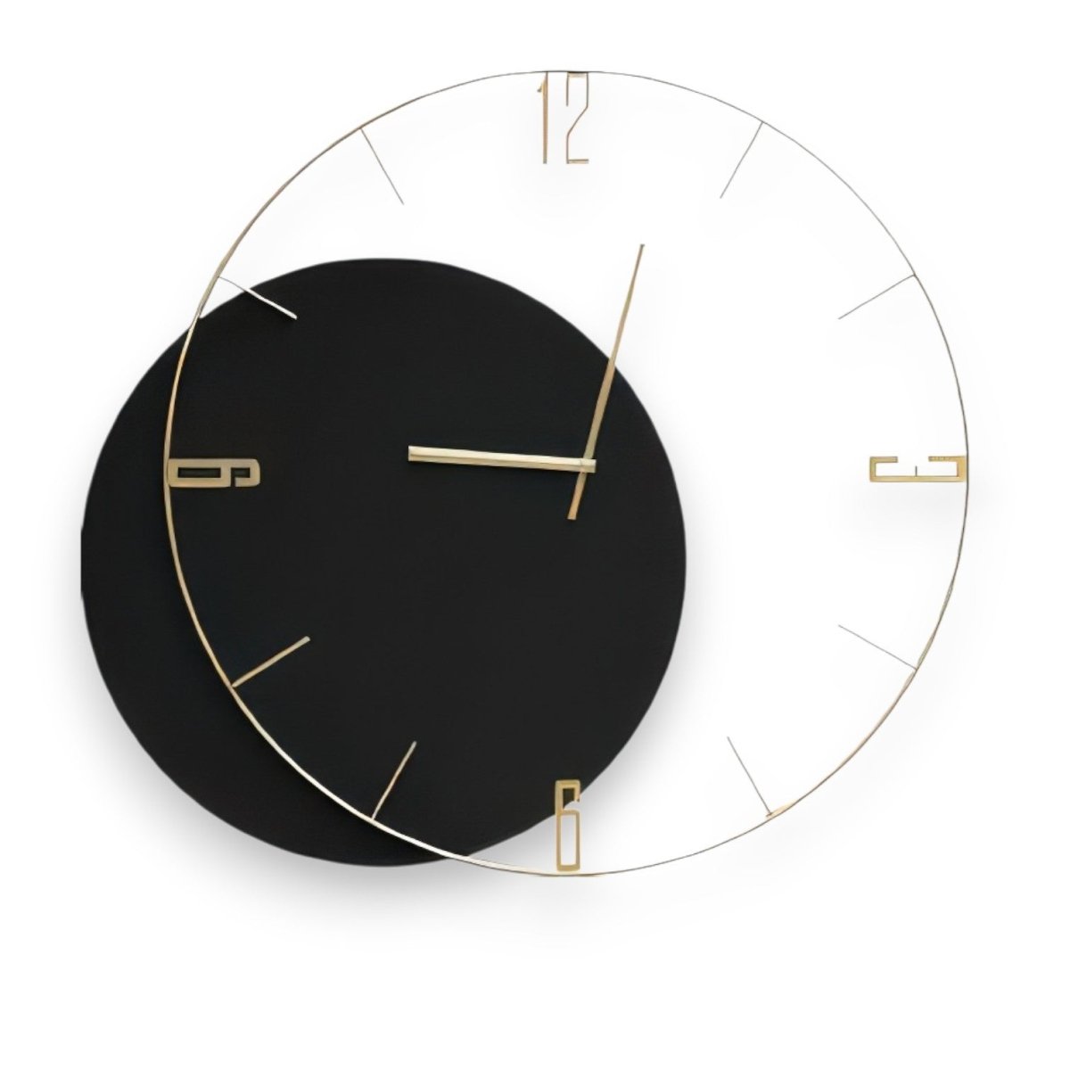 Mid - Century Modern Timepiece (22 x 20.5 Inches)