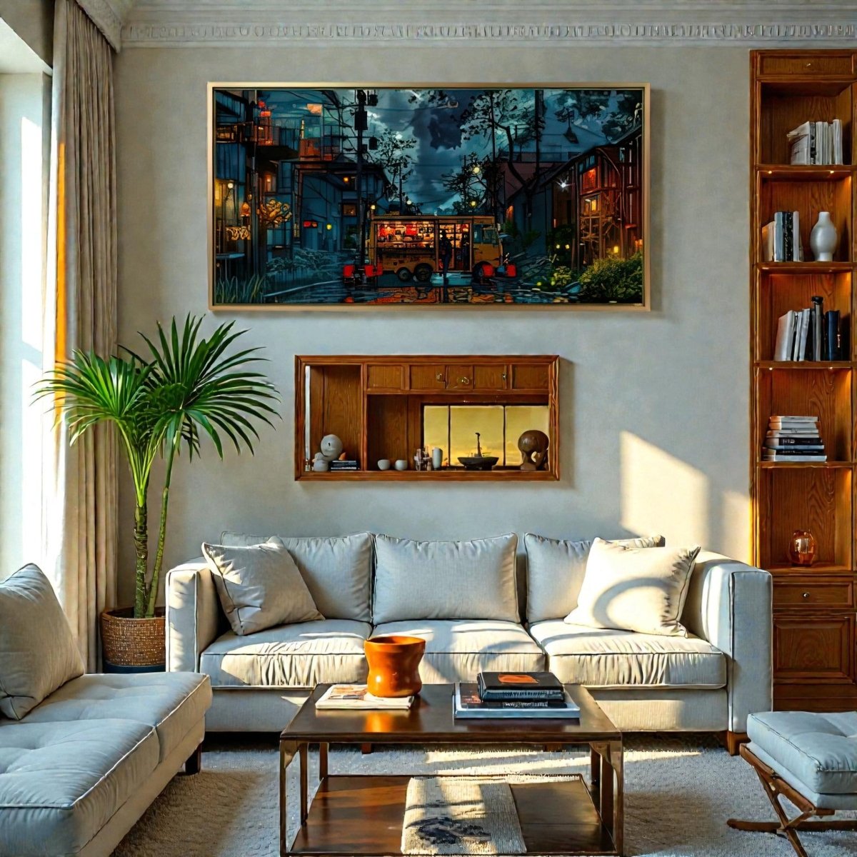 Midnight Munchies: The Glow of the Yellow Food Truck