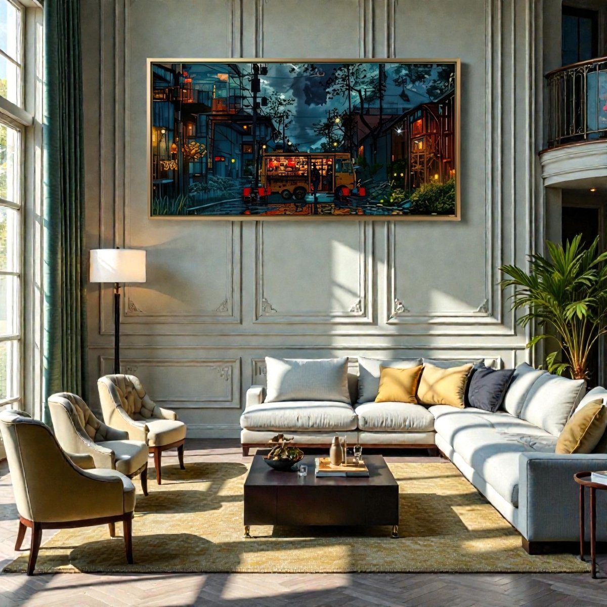 Midnight Munchies: The Glow of the Yellow Food Truck