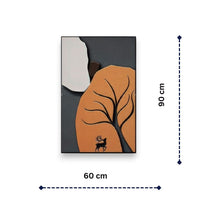 Thumbnail for Minimalist Deer Forest Silhouette Art (40 x 70 CM)