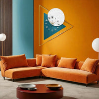 Thumbnail for Minimalist Nordic Style Wall Clock (22.4 x 20.4 Inches)