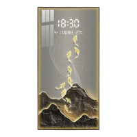 Thumbnail for Modern Digital Display Feng Shui Fish Art Clock (60 x 90 CM)
