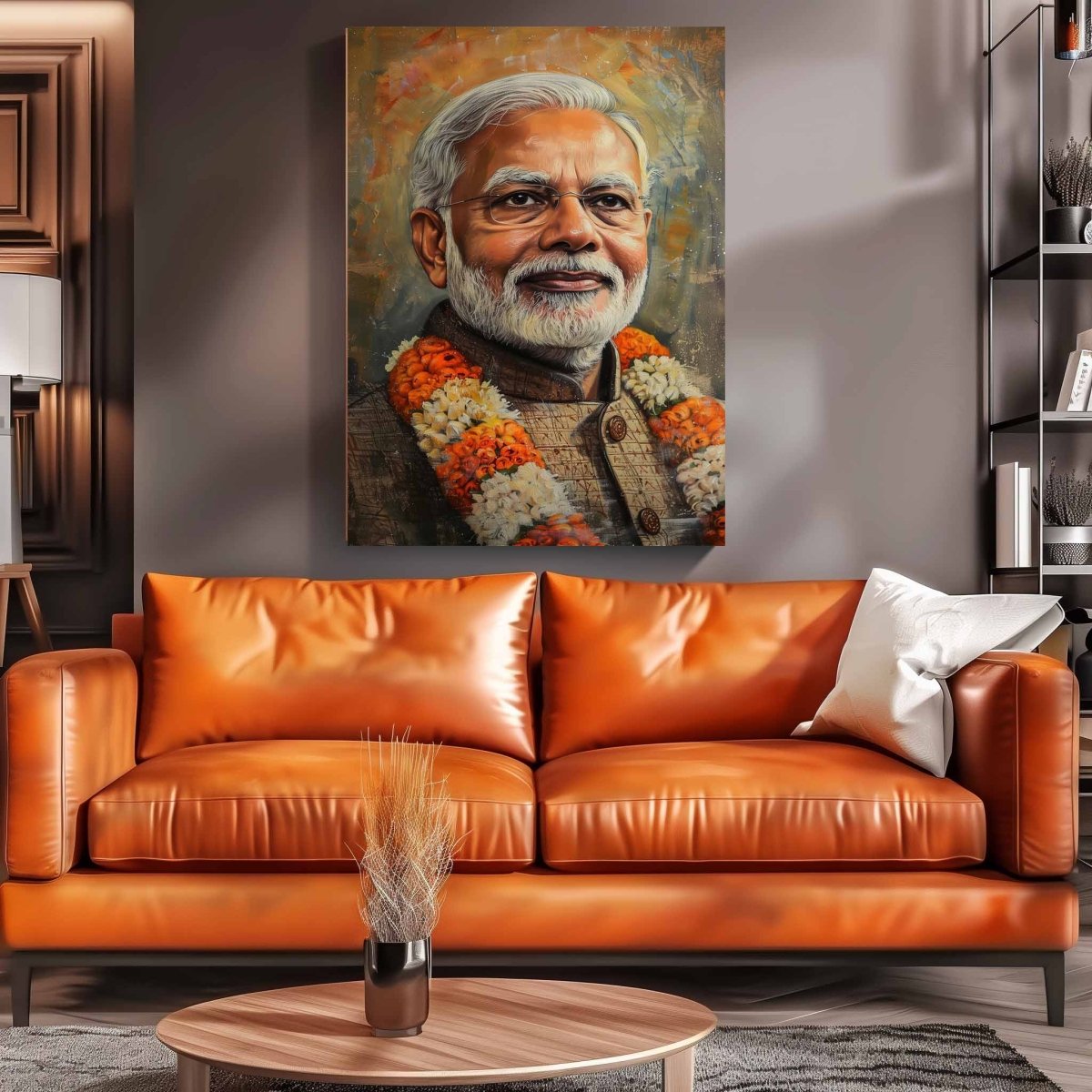 Modi: Beyond The Bloom Canvas Wall Painting (24 x 36 Inches)