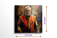 Thumbnail for Modi: The Path of Purpose Canvas Wall Art (36 x 36 Inches)