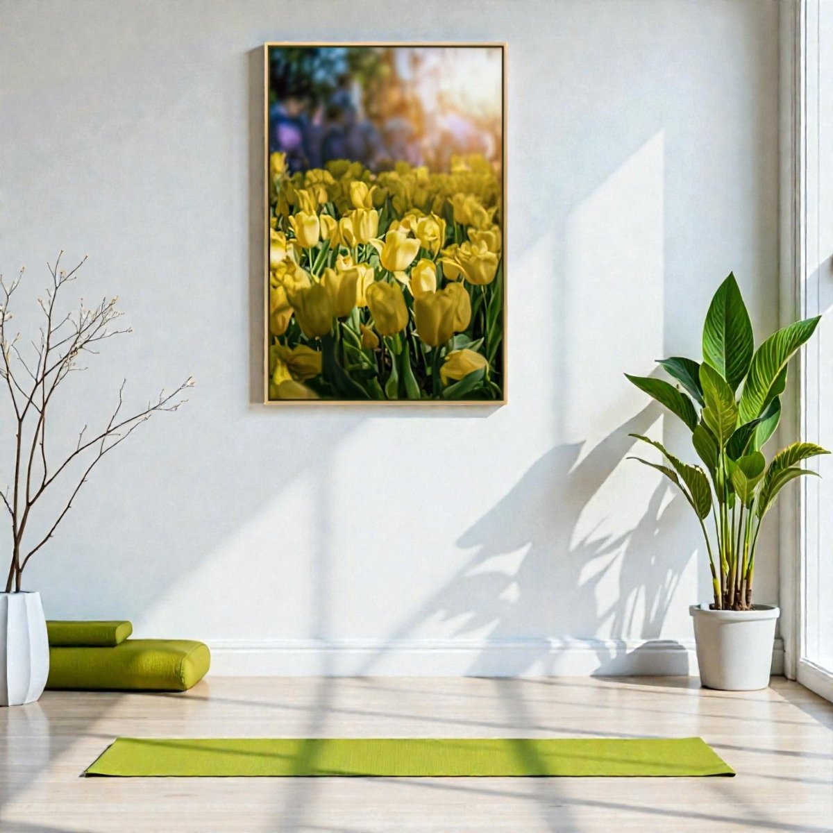 Morning Radiance: Fields of Joy Tulip Portrait
