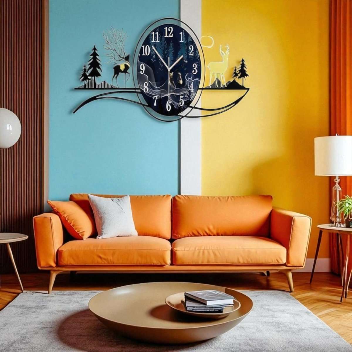 Mystical Forest Landscape Wall Art (32.2 x 13.3 Inches)