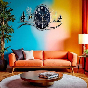 Mystical Forest Landscape Wall Art (32.2 x 13.3 Inches)