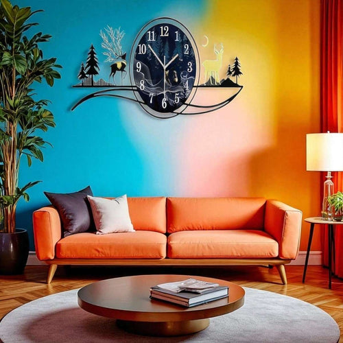 Mystical Forest Landscape Wall Art (32.2 x 13.3 Inches)