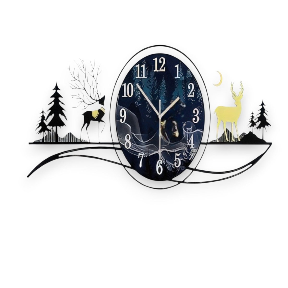 Mystical Forest Landscape Wall Art (32.2 x 13.3 Inches)