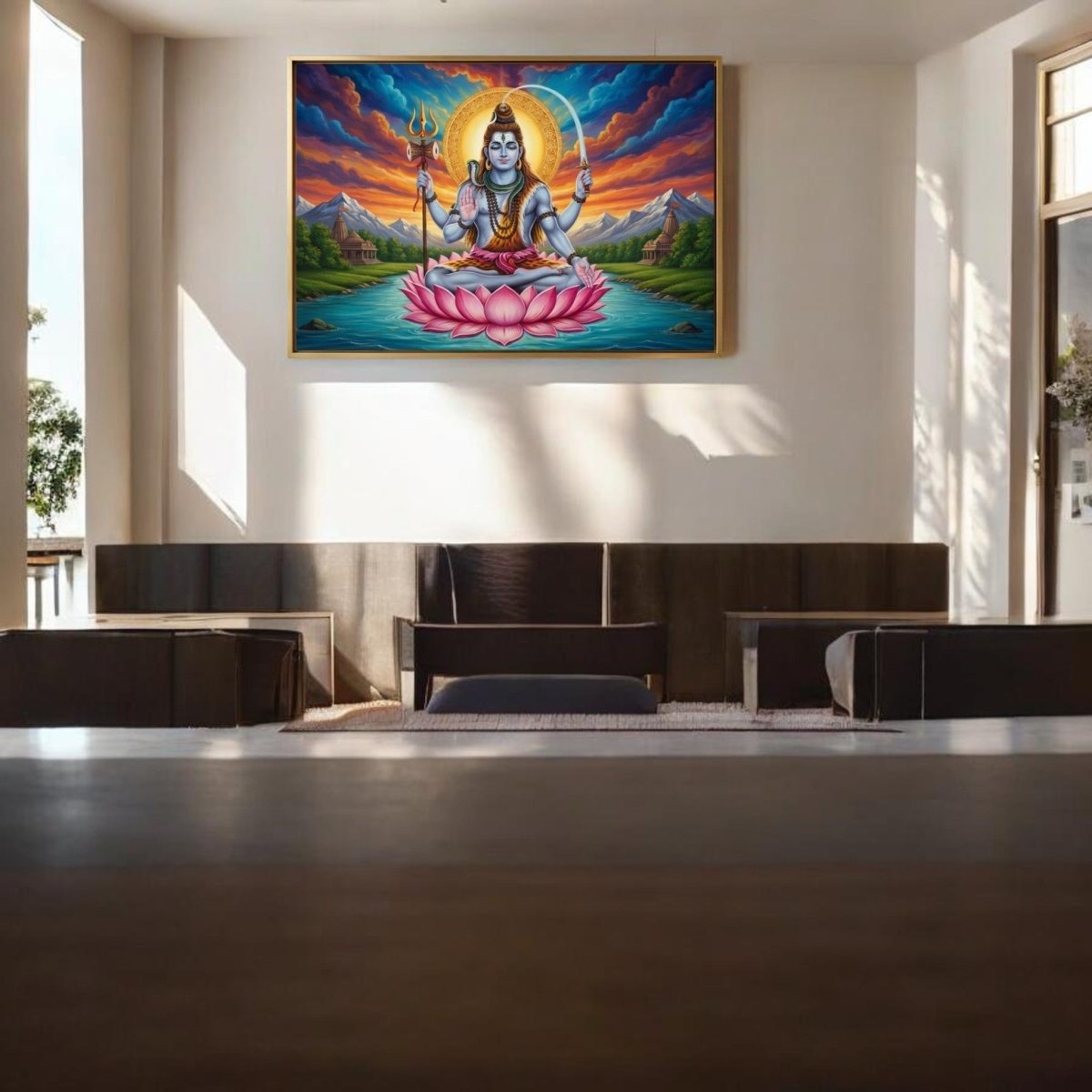 Neelkanth Shiva - Maha Yogi Mahadev (36 x 24 Inches)