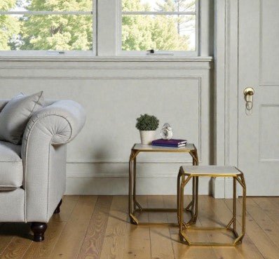 Octavia Geometric Nesting Tablesb (Set of 2)