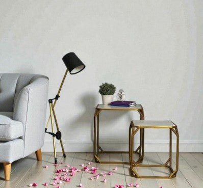 Octavia Geometric Nesting Tablesb (Set of 2)