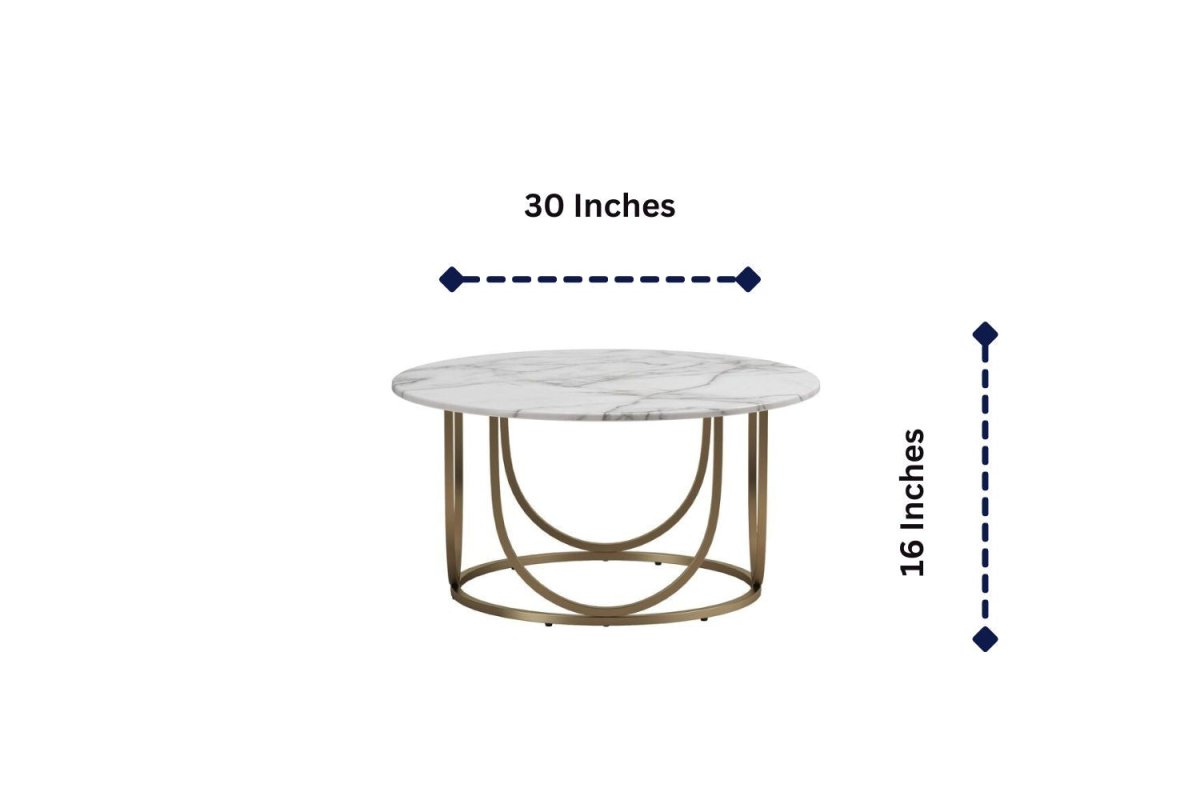 Opulent Round Nesting Coffee Tables