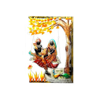 Thumbnail for Radha - Krishna Jhoola:Yugal Vilas (21 x 31 Inches)