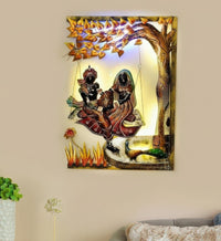 Thumbnail for Radha - Krishna Jhoola:Yugal Vilas (21 x 31 Inches)