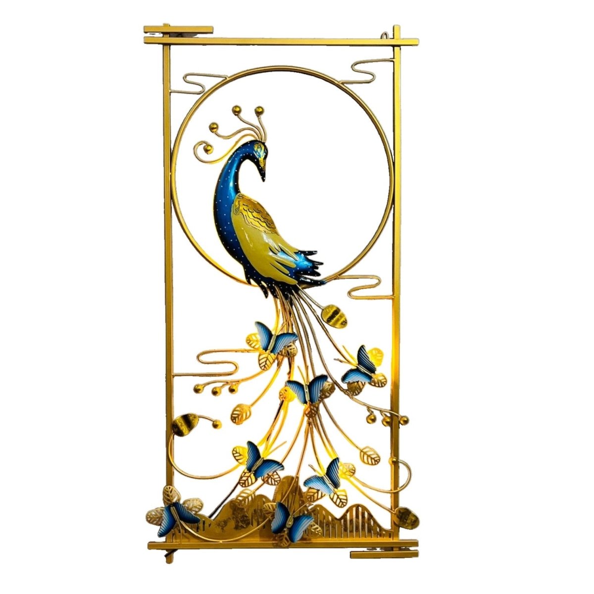 Regal Plume & Butterfly Dance With LED (24 x 48 Inches)