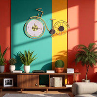 Thumbnail for Retro Metal Bicycle Timepiece (24.6 x 16.3 Inches)