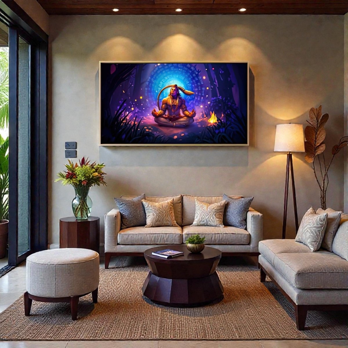 Sankat Mochan in Serenity: The Luminescent Forest Path