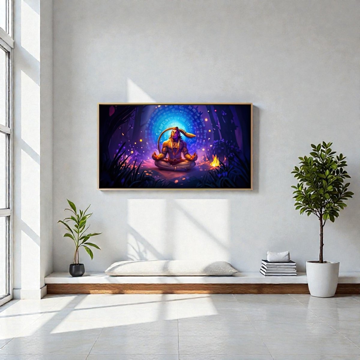 Sankat Mochan in Serenity: The Luminescent Forest Path