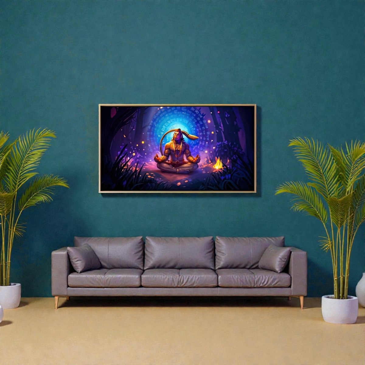 Sankat Mochan in Serenity: The Luminescent Forest Path