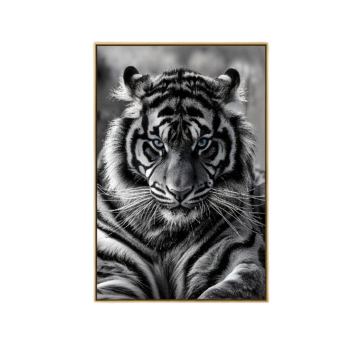 Shadow Stalker: Monochrome Tiger Soul Art