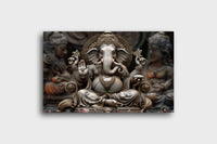 Thumbnail for Shubh Gajananana Canvas Wall Painting (36 x 24 Inches)